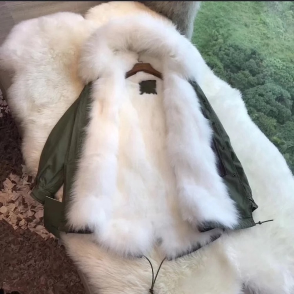 Mr&Mrs Italy Furs Medium Canvas Parka